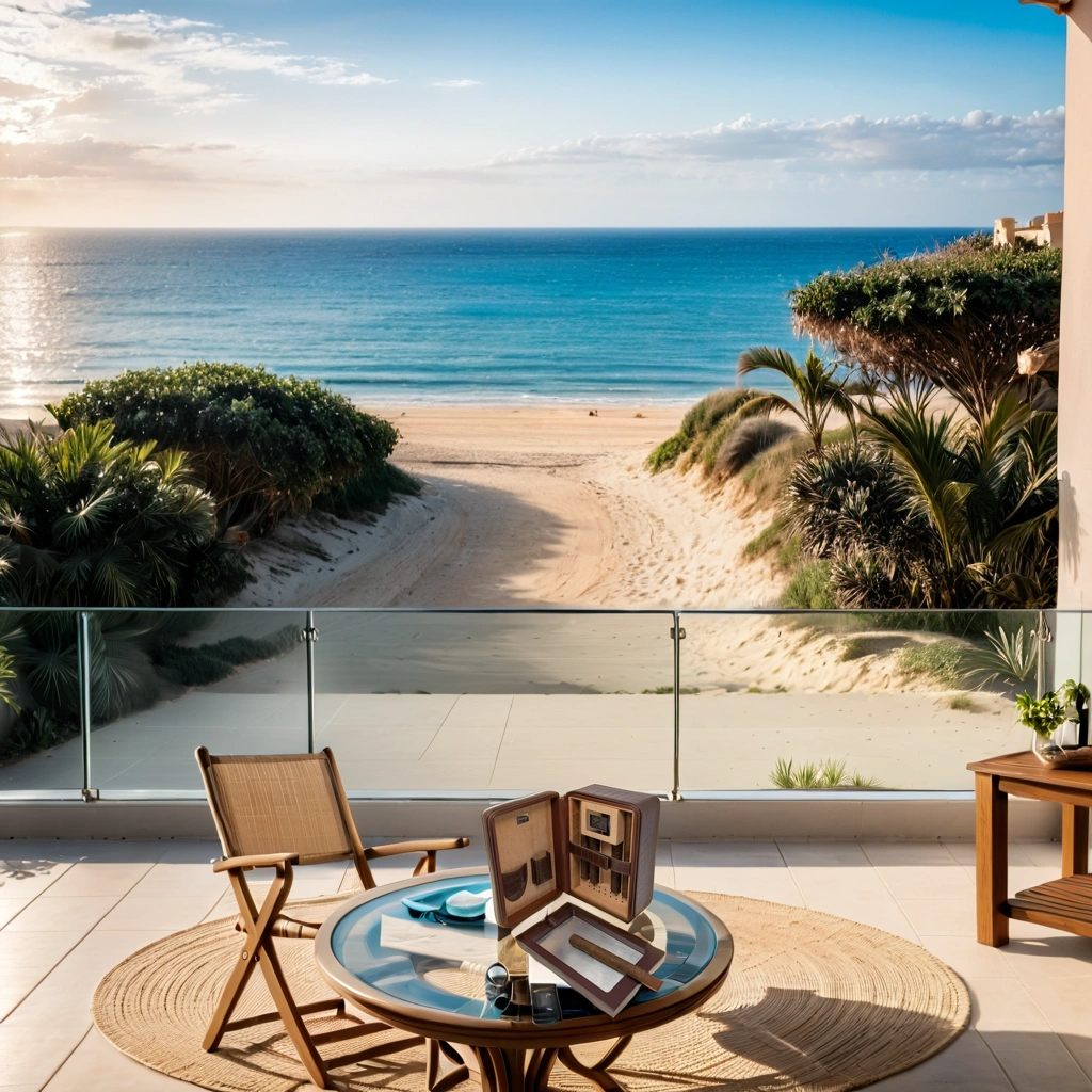 Prestige Manhattan XL Leather 20-Finger Hard Cigar Cases - Brown - Lifestyle