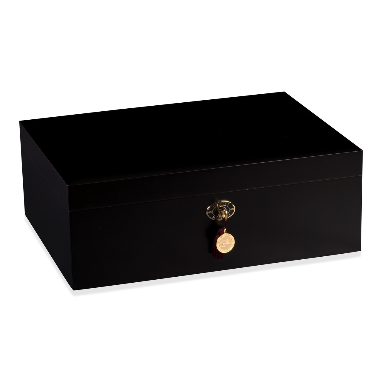 Daniel Marshall 20125 Ambiente 125-Cigar Humidor - Matte Black (20125.5)