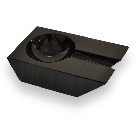 Elie Bleu Obsidian Stone Cigar Ashtray - Obsidian Collection