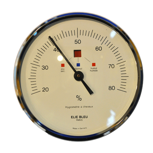 Elie Bleu Large Hygrometer - Silver (NS23AU002G)