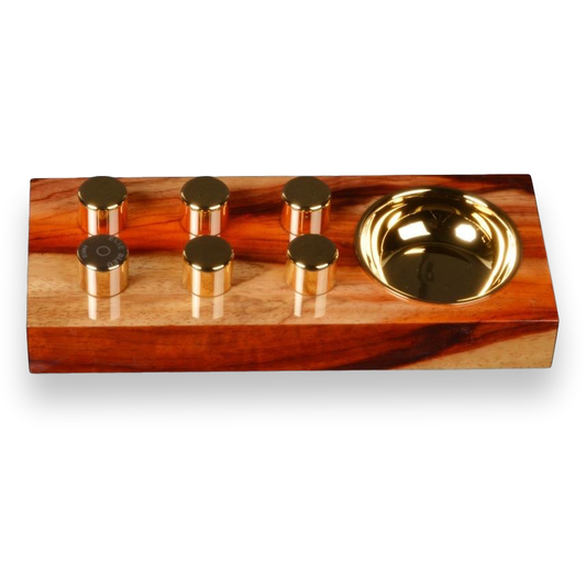 Elie Bleu Padouk Cigar Ashtray - Classic Collection