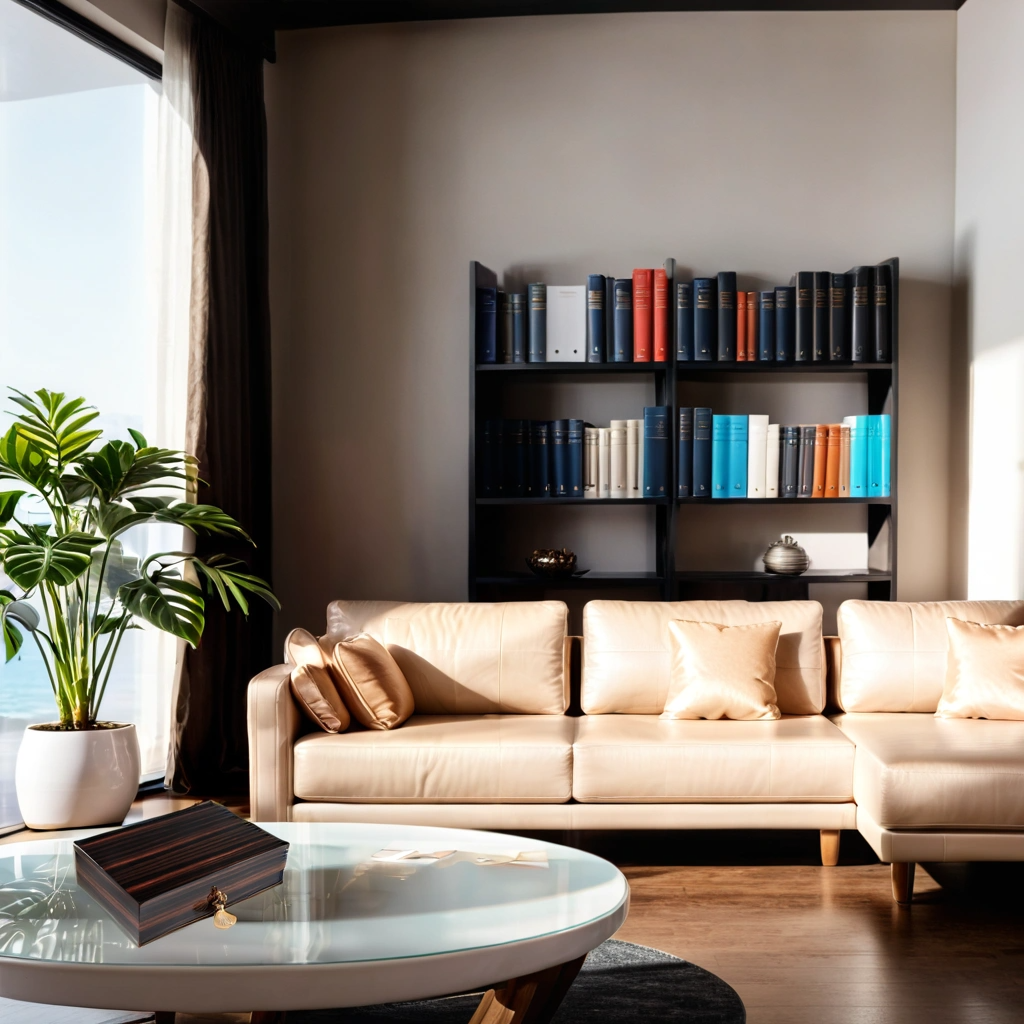 Elie Bleu Macassar Ebony Classic 110-Cigar Desktop Humidor - Lifestyle