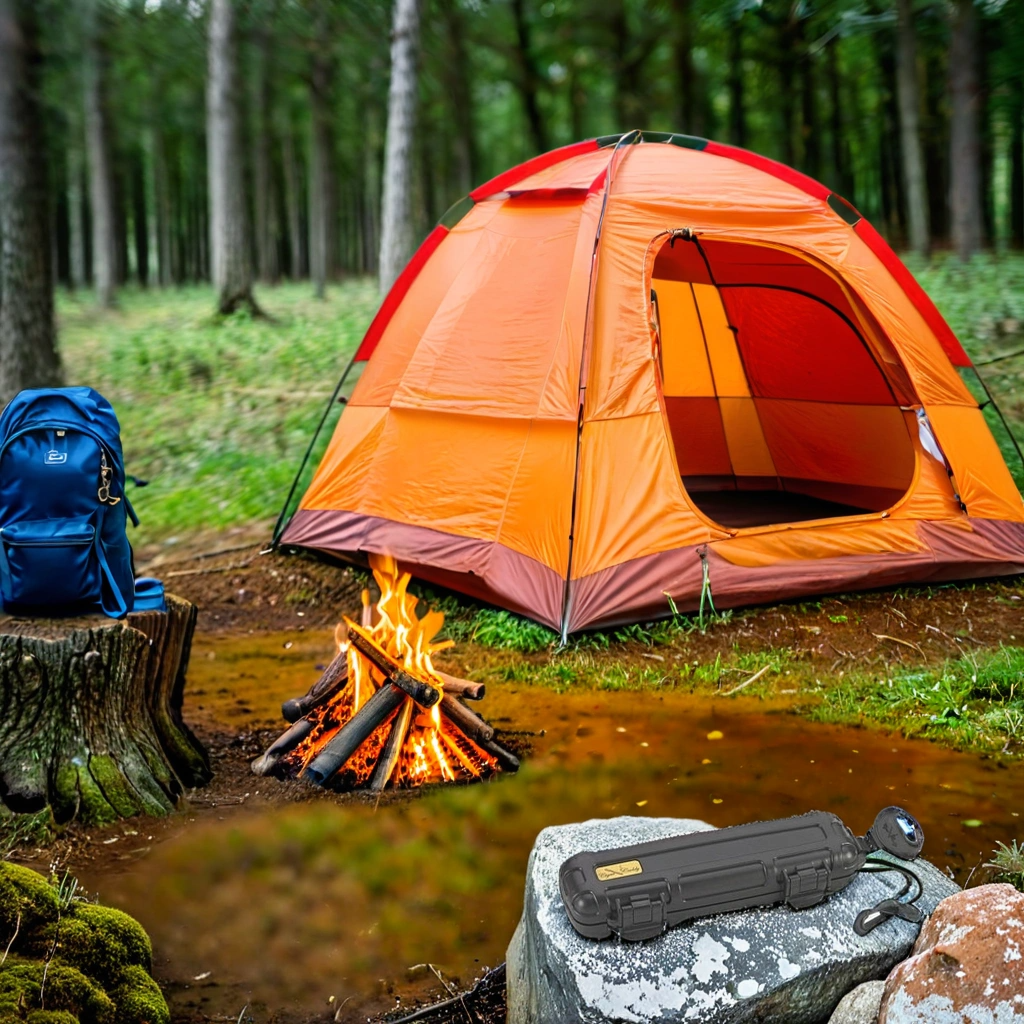 Cigar Caddy 3140 Matte Black Travel Humidor - 2 Cigars