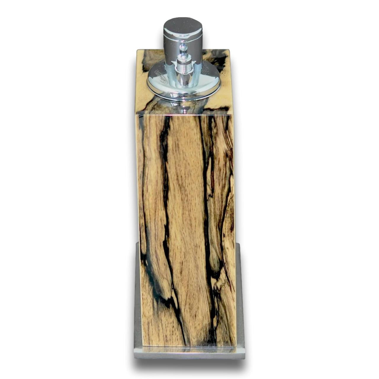 Elie Bleu Royal Ebony Table Torch Flame Triple Jet Tabletop Cigar Lighter - Large - Main Image
