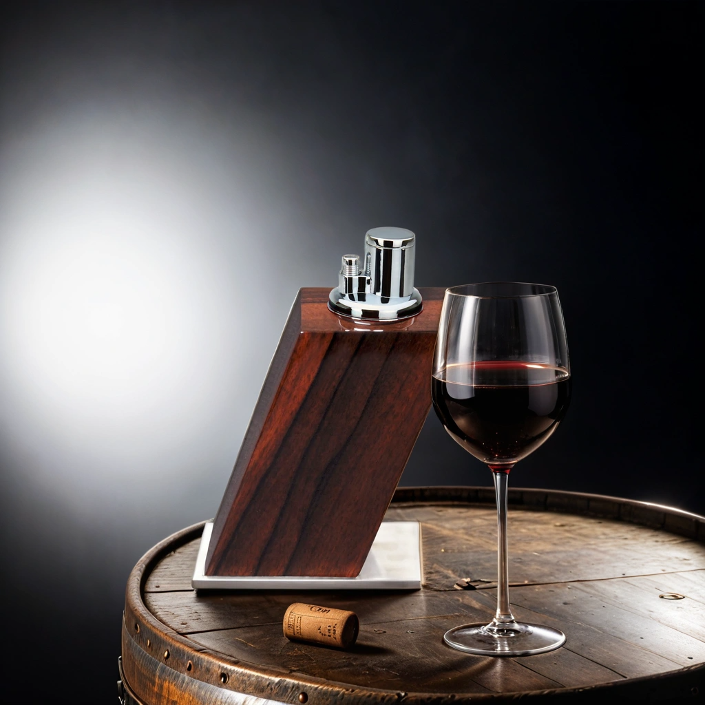 Elie Bleu Green Ebony Classic Wood Torch Flame Triple Jet Tabletop Cigar Lighter - Lifestyle