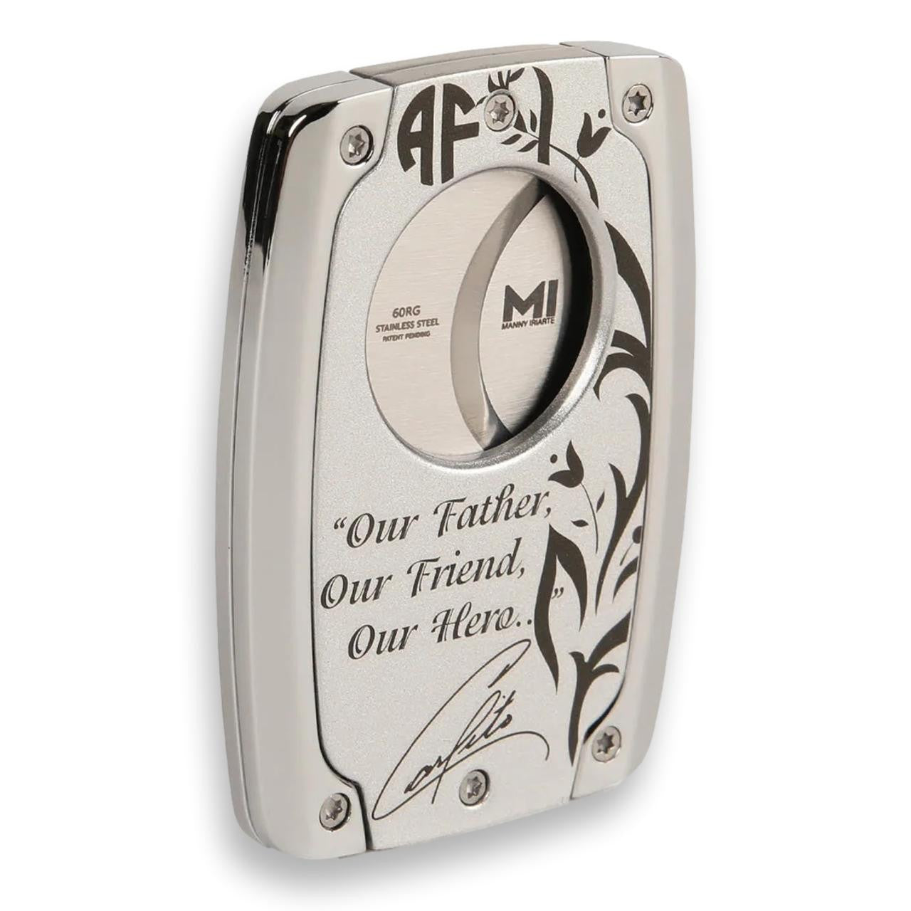 OpusX Society Don Carlos C30 Double Blade Cigar Cutter - Back Side