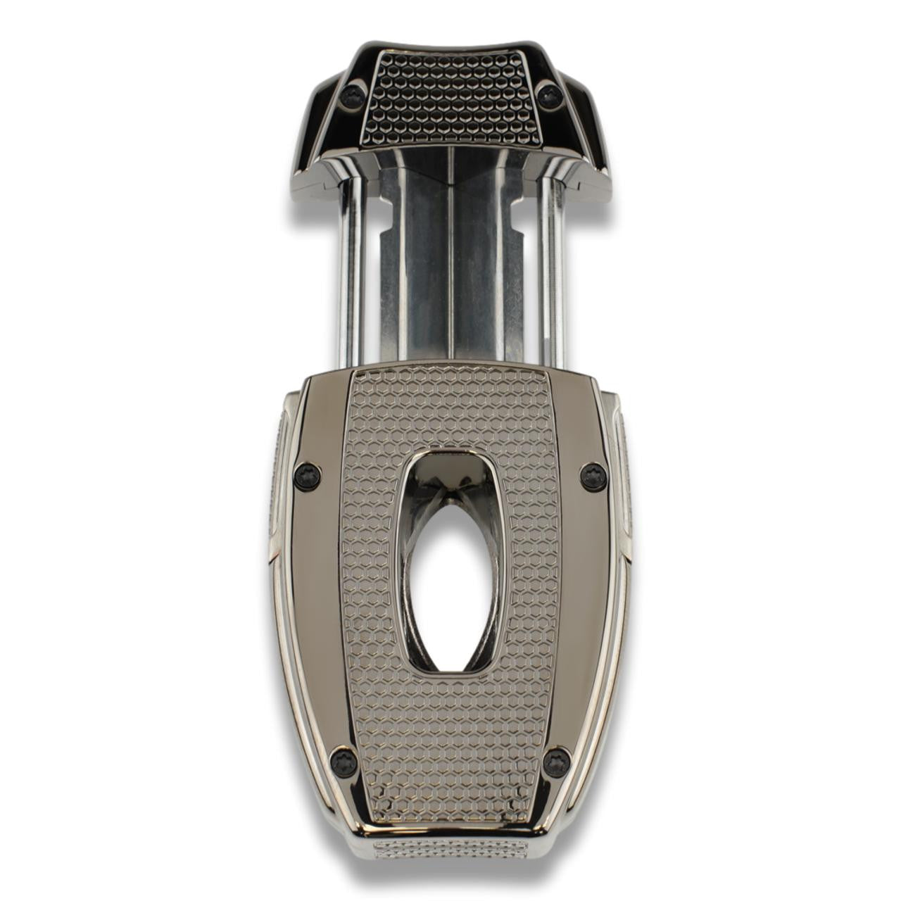 Xikar VX2 V-Cut Cigar Cutter - Gunmetal  - Interior Back