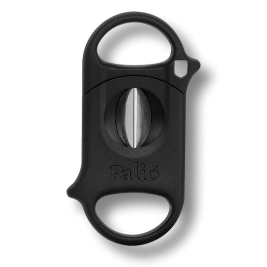 Palio Deep V-Cut Cigar Cutters - Black - Main Image - Front Side
