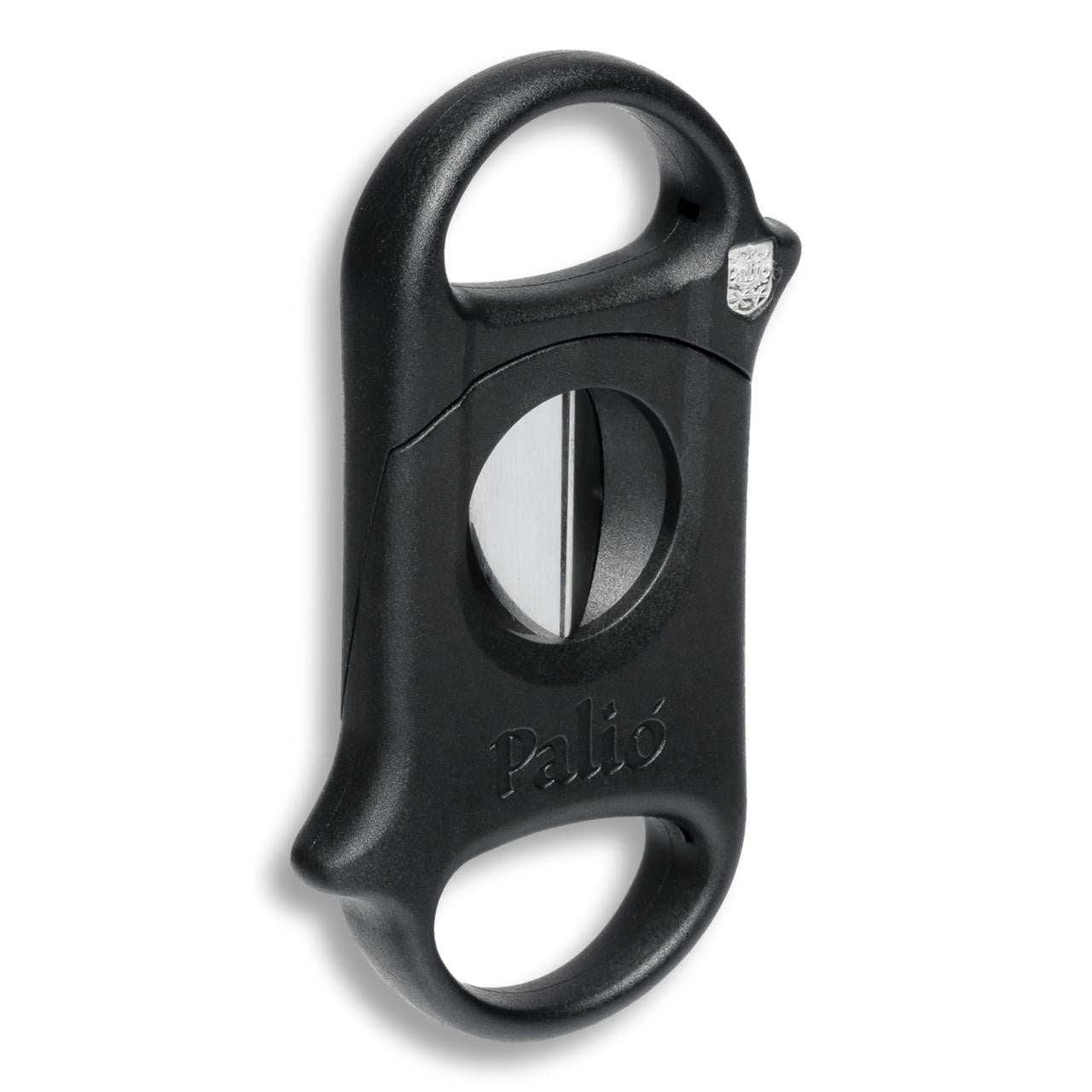Palio Deep V-Cut Cigar Cutters - Black - Right Facing