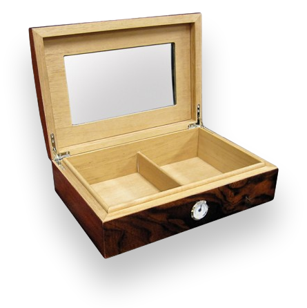Prestige Addison 40-Cigar Desktop Humidor - Interior