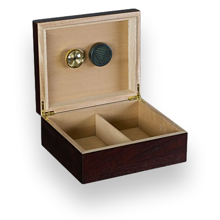 Prestige Chardonnay 25-50 Cigar Desktop Humidor - Interior Front