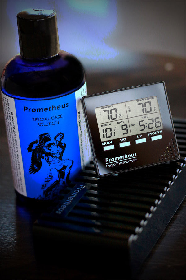 Prometheus Rosewood 50-100 Cigar Humidor - Octagon Series