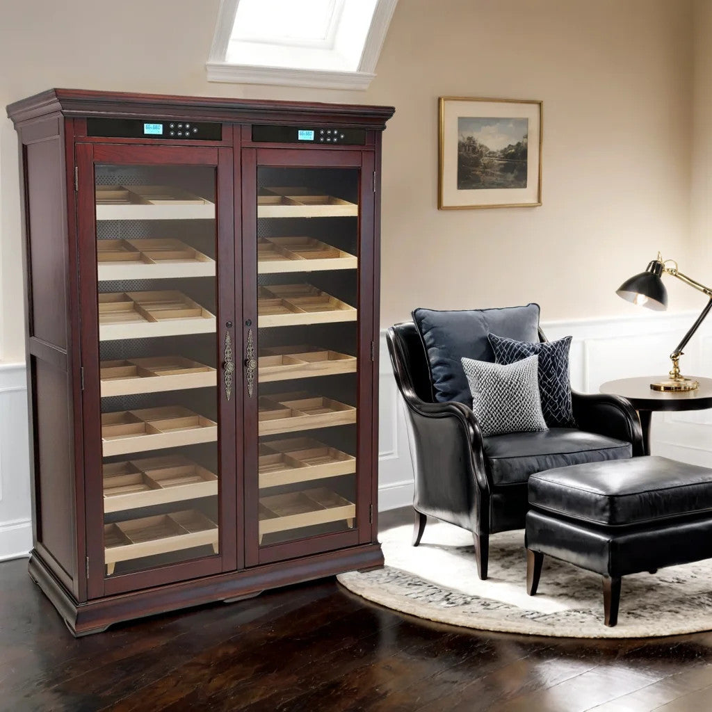 Prestige Reagan 4,000-Cigar Electric Humidor - Lifestyle