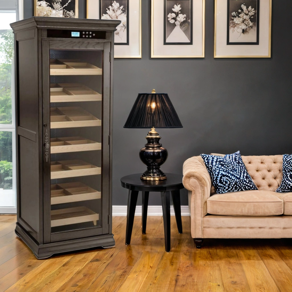 Prestige Remington Espresso 2,000-Cigar Electric Humidor - Lifestyle