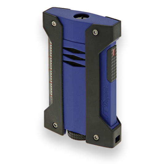 S.T. Dupont Defi Extreme Torch Flame Single Jet Cigar Lighter - Matte Black Ocean - Main Image