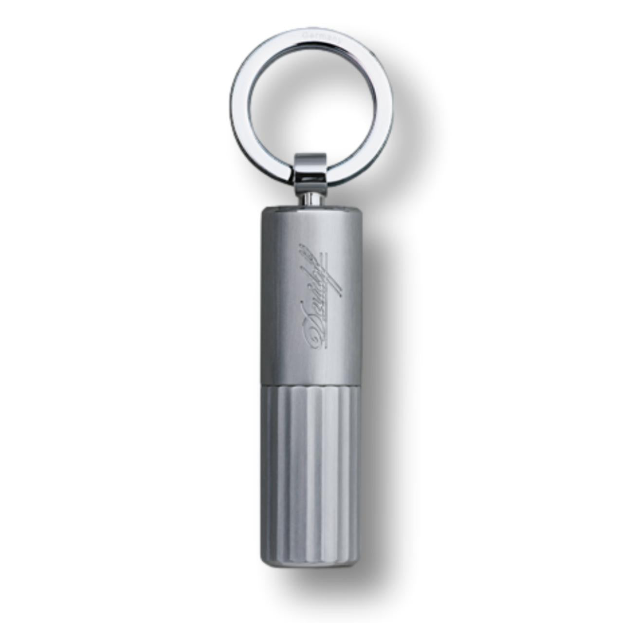 Davidoff Punch DuoCut Cigar Cutters - Stainless steel Brus - Front