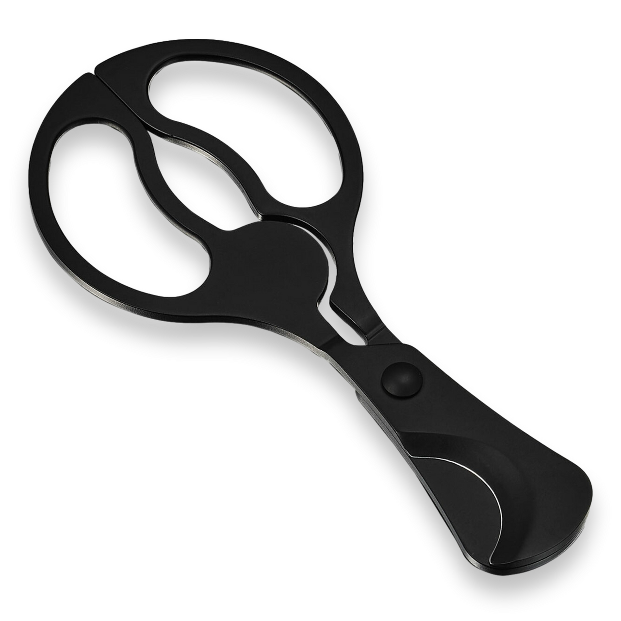 Visol Archibald Matte Black Cigar Scissors  - Exterior Front