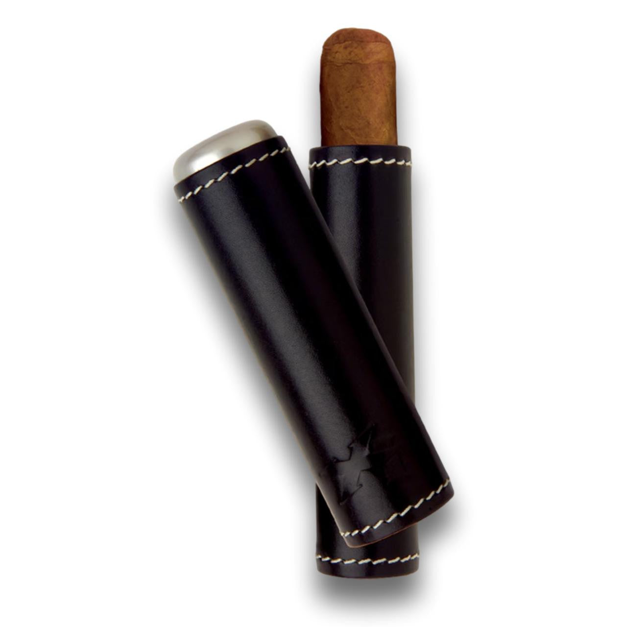 Xikar Envoy 1-Finger Hard Cigar Cases - Black - Interior Details