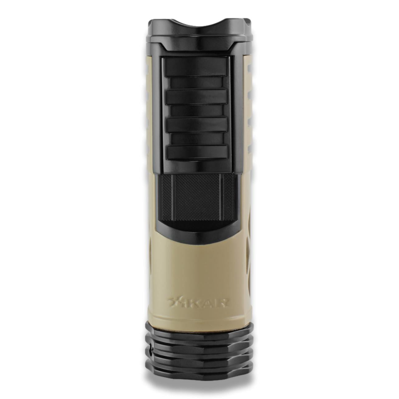 Xikar Tactical 1 Torch Flame Single Jet Cigar Lighter - Flat Dark Earth  -  Front