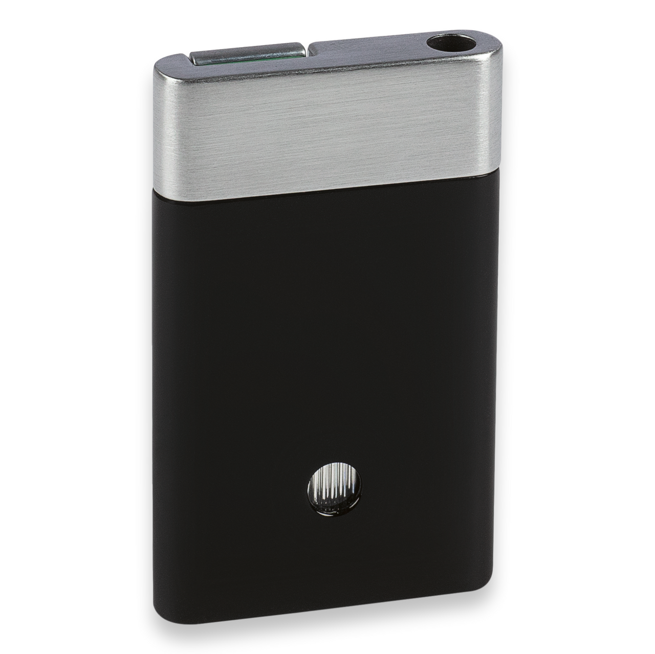Zino Davidoff ZM Torch Flame Single Jet Cigar Lighter - Black & Mint - Backside