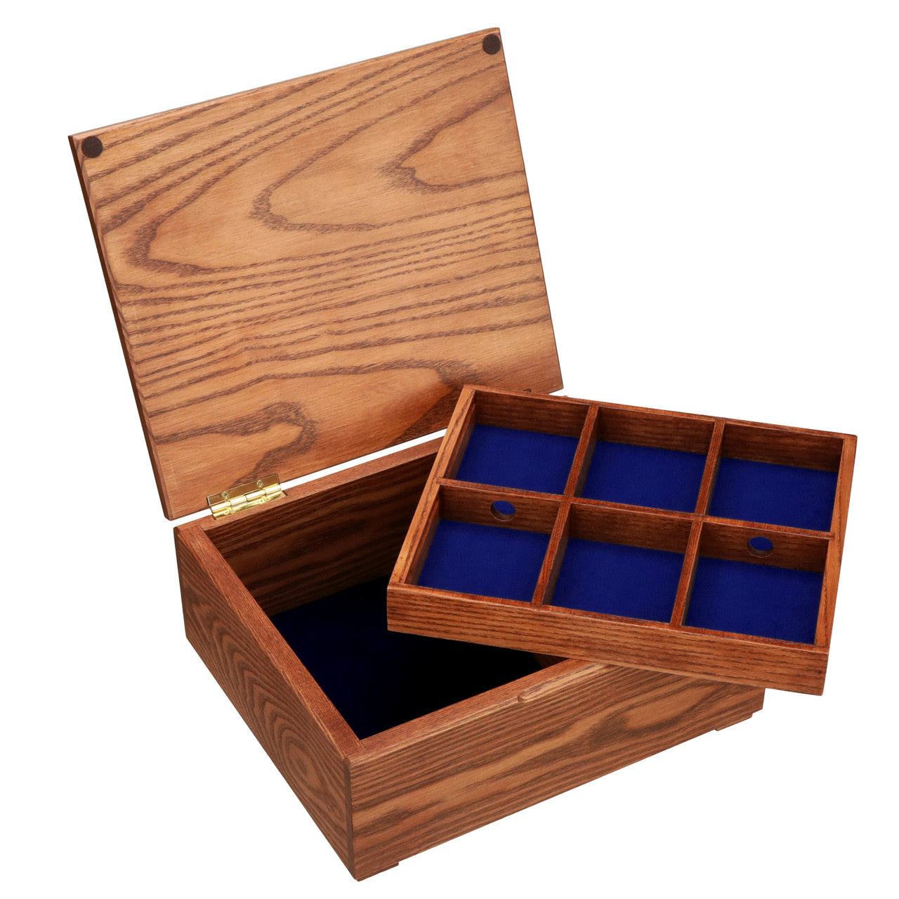 Northwoods Humidors White Ash Wood Cigar Accessories Storage Box