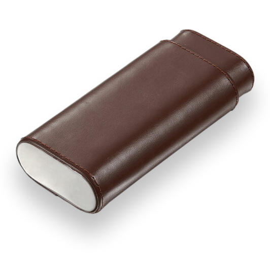Visol Santa Fe Leather 3-Finger Cigar Cases