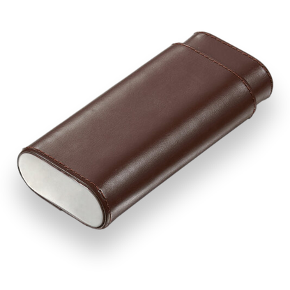 Visol Santa Fe Leather 3-Finger Cigar Cases