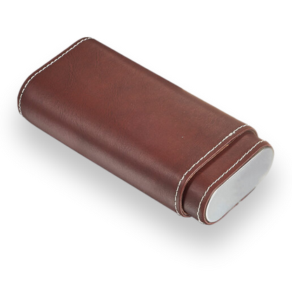 Visol Santa Fe Leather 3-Finger Cigar Cases