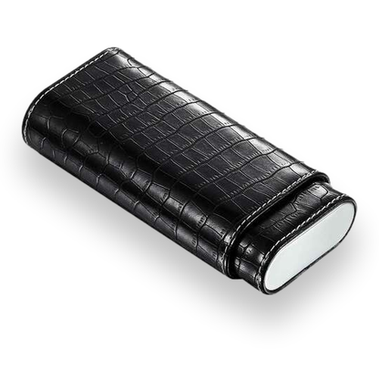 Visol Santa Fe Leather 3-Finger Cigar Cases