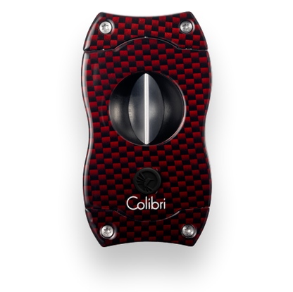 Colibri Carbon Fiber V-Cut Cigar Cutter