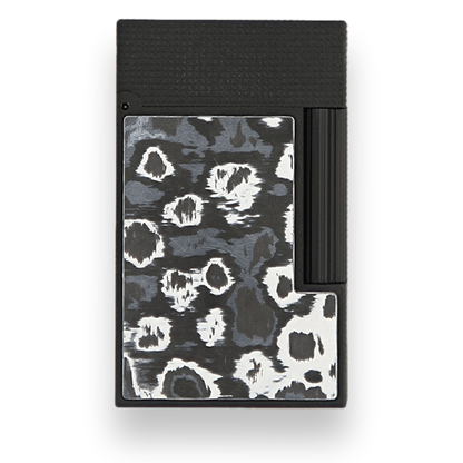 S.T. Dupont Ligne 2 Cigar Lighters - Matte Black and Carbon Animation Series