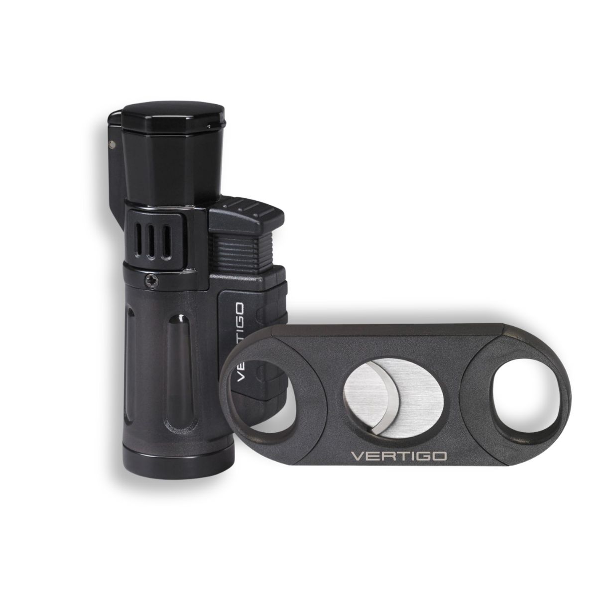 Vertigo Cyclone Lighter & Big Boy Cutter Gift Set
