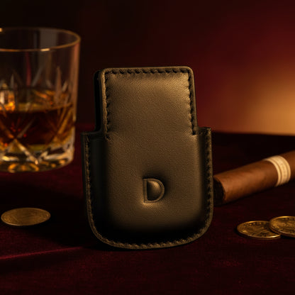 S.T. Dupont Soft Leather Line 2 Lighter Case - Lifestyle Image 