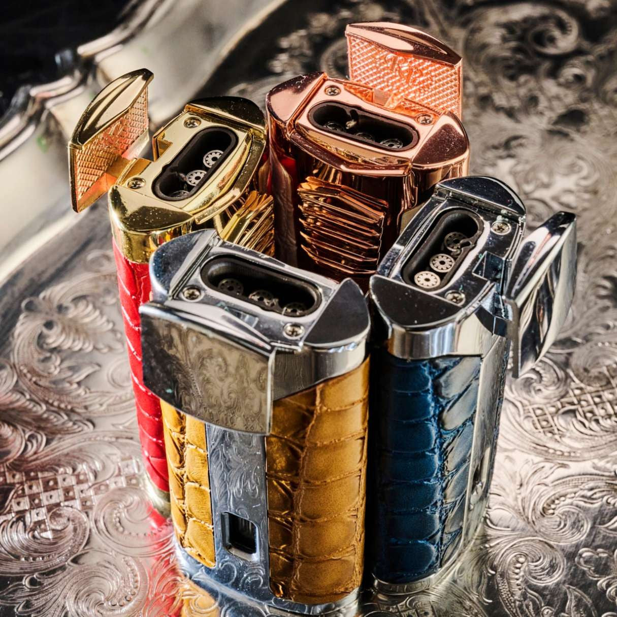 Rocky Patel Statesman Torch Flame Triple Jet Cigar Lighter - All Variant