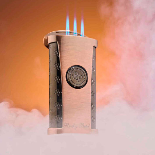 Rocky Patel Onetouch Torch Flame Triple Jet Cigar Lighter - Copper - Main Image