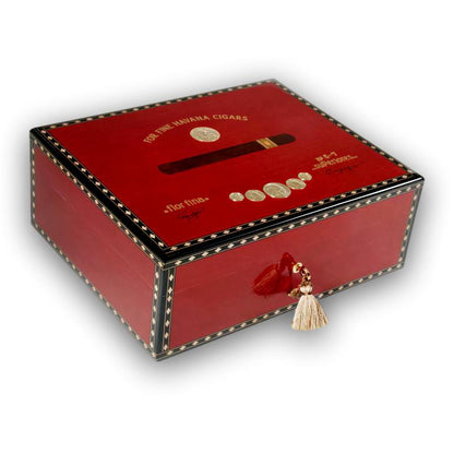 Elie Bleu Medals 200-Cigar Desktop Humidor