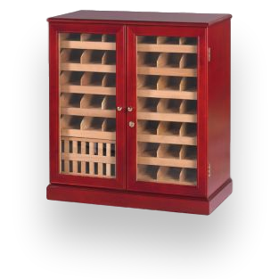 Quality Importers Commercial 1500 Cigar Wall Cabinet Humidor