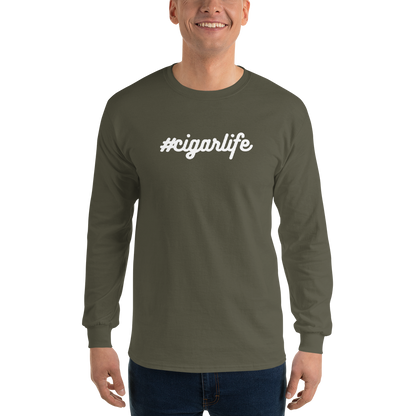 Northwoods Humidors #CigarLife Long Sleeve T-Shirt