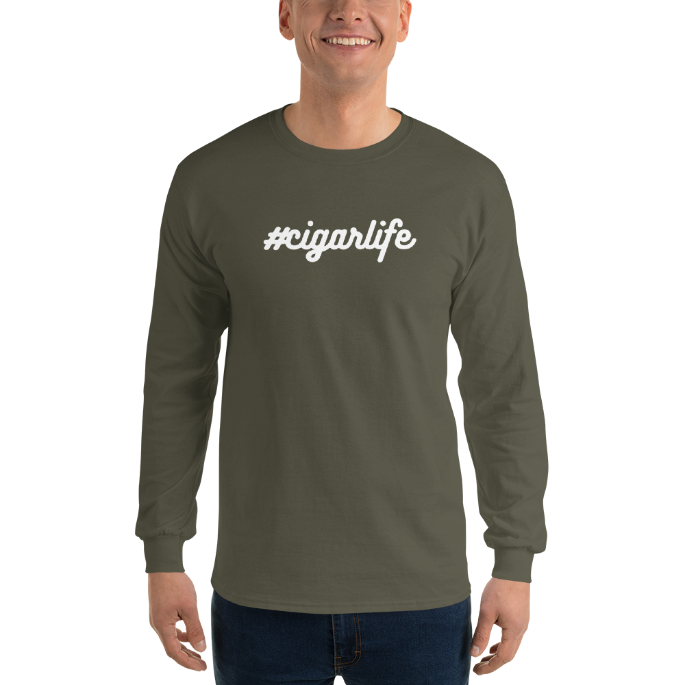 Northwoods Humidors #CigarLife Long Sleeve T-Shirt