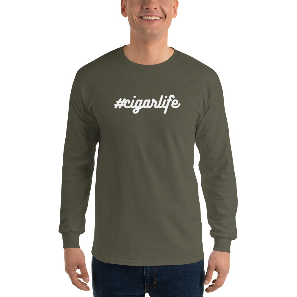 Northwoods Humidors #CigarLife Long Sleeve T-Shirt