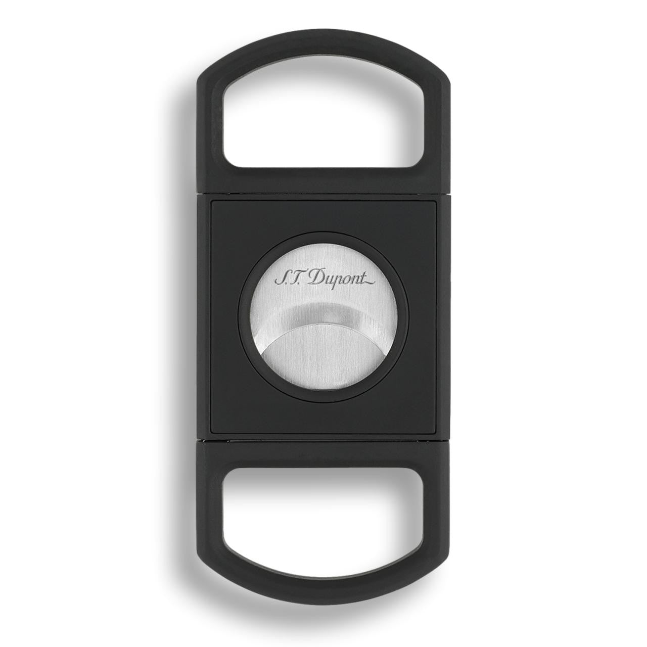 S.T. Dupont Cigar Cutters - Matte Black - Main Image - Front Side