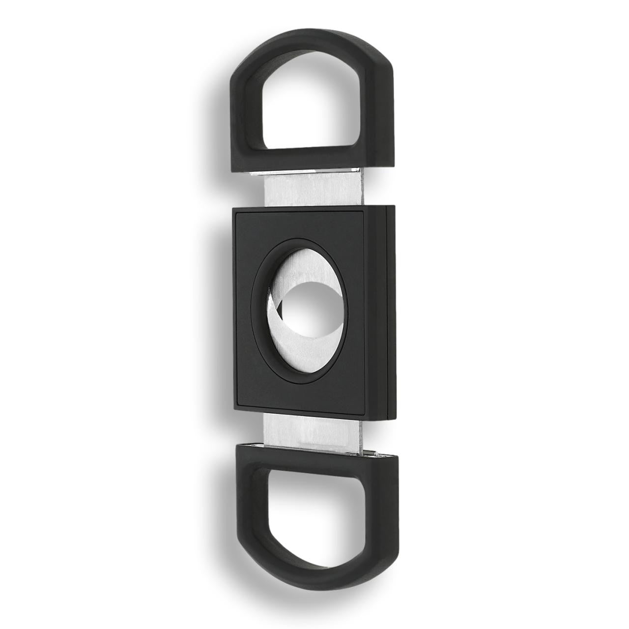S.T. Dupont Cigar Cutters - Matte Black - Left Facing