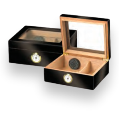 Humidor Supreme Capri High Gloss Color Series 50-Cigar Desktop Humidor