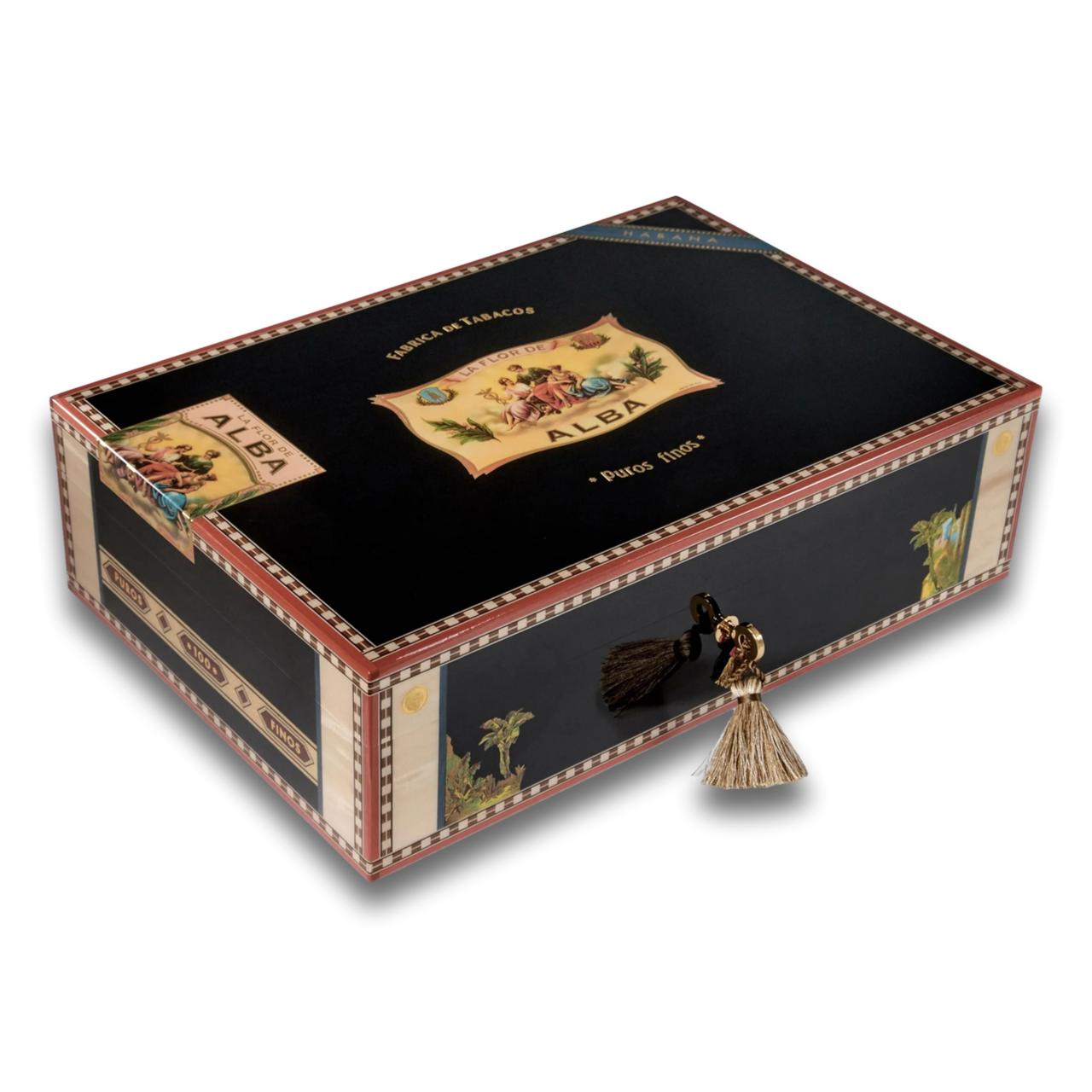 Elie Bleu Alba 110-Cigar Desktop Humidor – Northwoods Humidors
