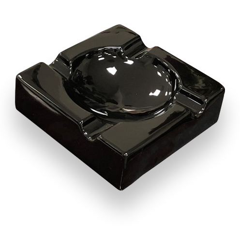 Prestige Large High Gloss Ceramic 4-Cigar Ashtrays