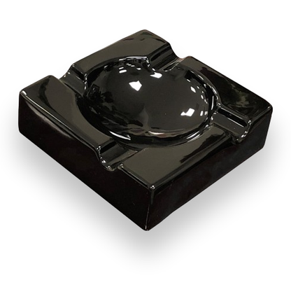 Prestige Large High Gloss Ceramic 4-Cigar Ashtrays