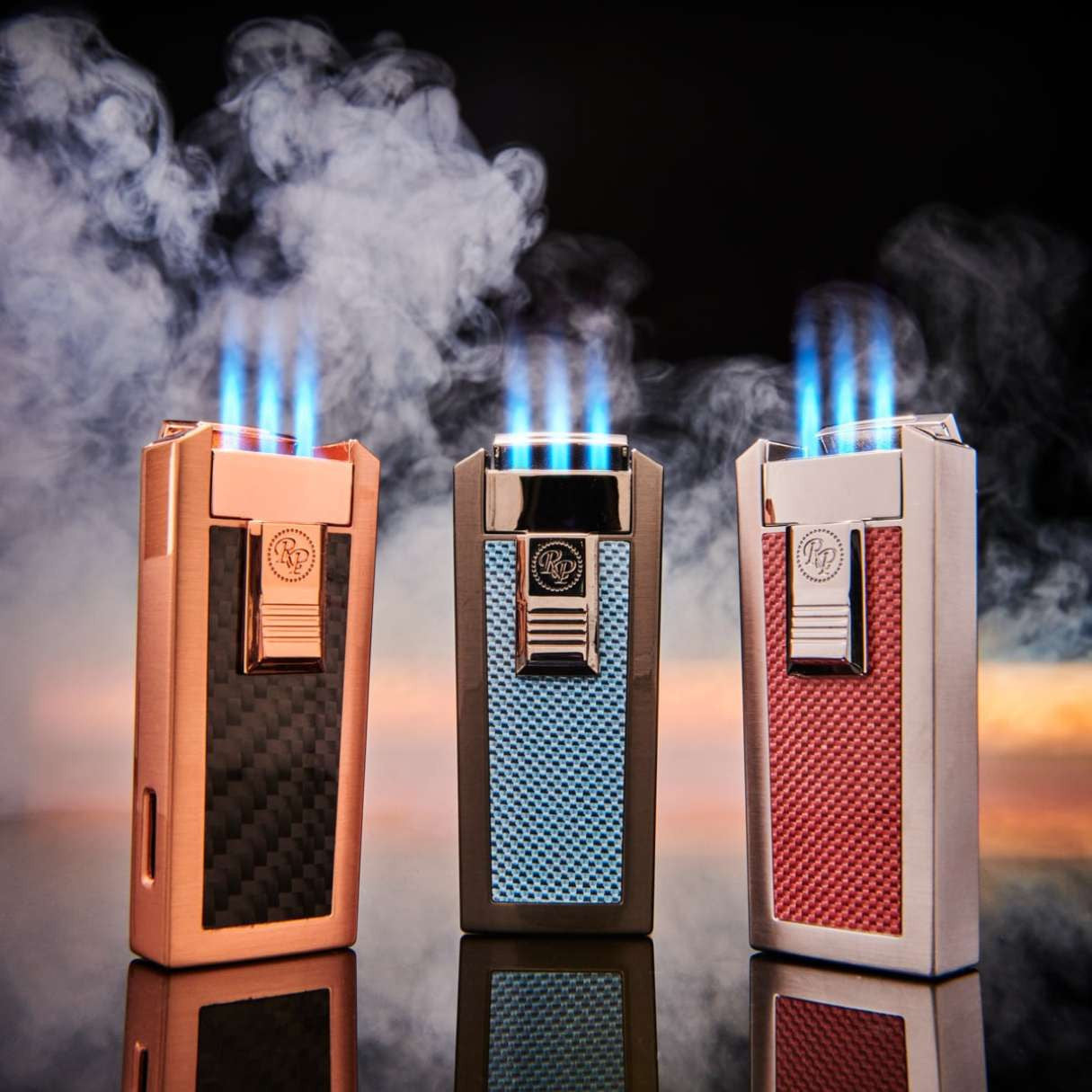 Rocky Patel C.F.O. Torch Flame Triple Jet Cigar Lighter