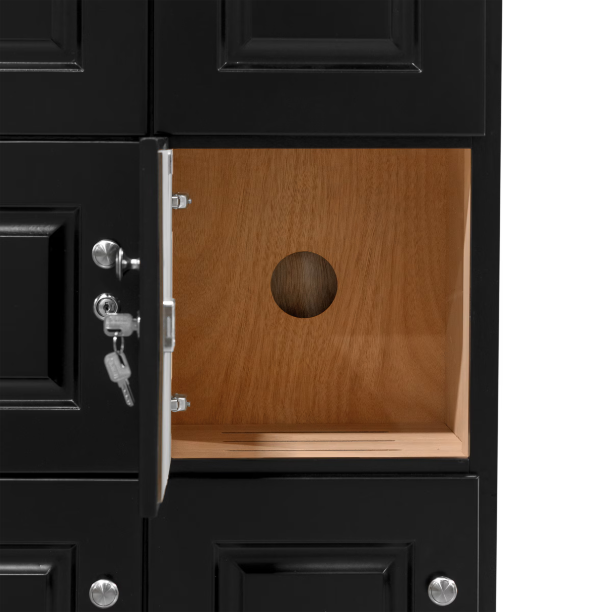 Humidor Supreme 5,000-Cigar Locker Humidor - Compartment Details