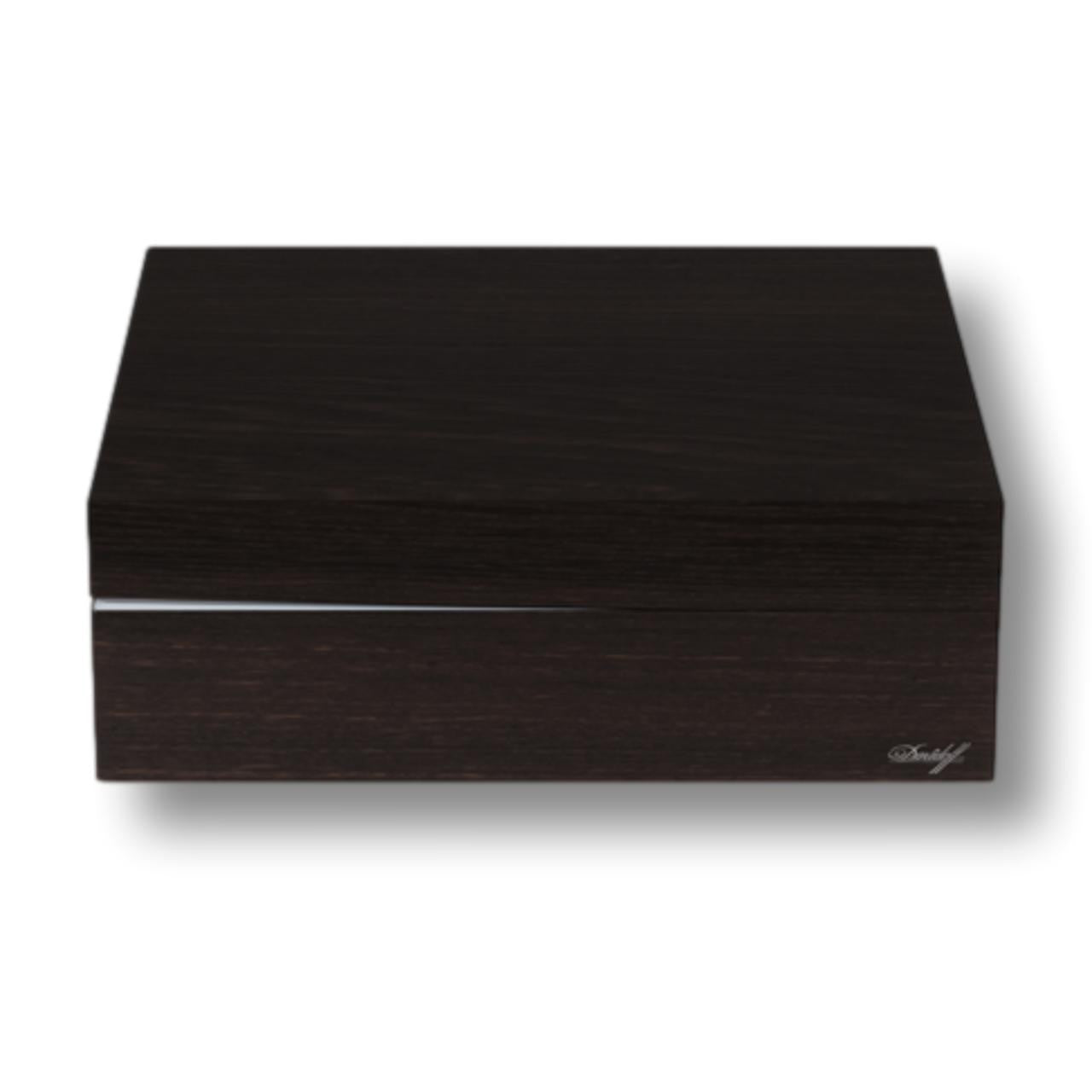 Davidoff Air De Famille Series I Smoked Oak Ambassador Matt 80-Cigar Desktop Humidors - Front