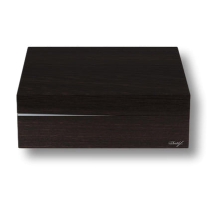 Davidoff Air De Famille Series I Smoked Oak Ambassador Matt 80-Cigar Desktop Humidors - Front